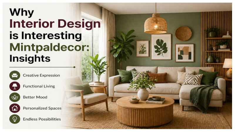 Why Interior Design is Interesting Mintpaldecor: Insights