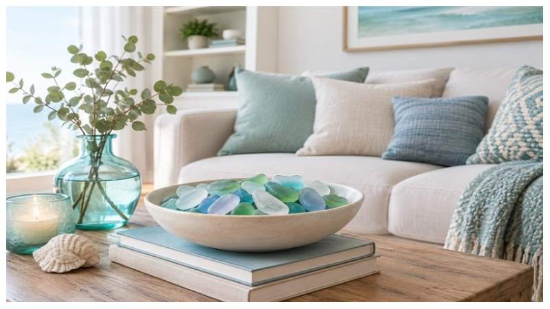 How Sea Glass Brings Soft Colour to Interior Design