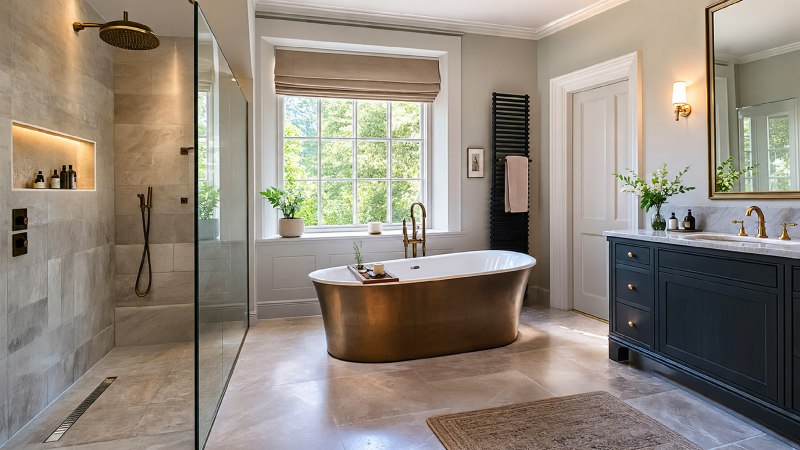 High end bathroom in Exeter